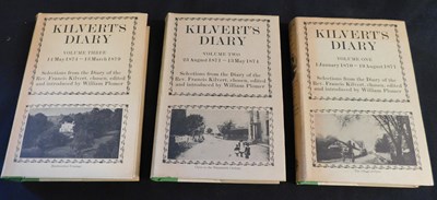 Lot 101 - FRANCIS KILVERT: KILVERT'S DIARY, ed William...