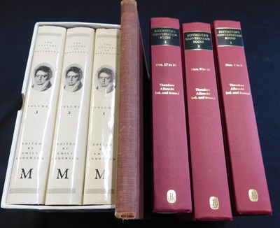 Lot 242 - EMILY ANDERSON (ED): THE LETTERS OF BEETHOVEN,...