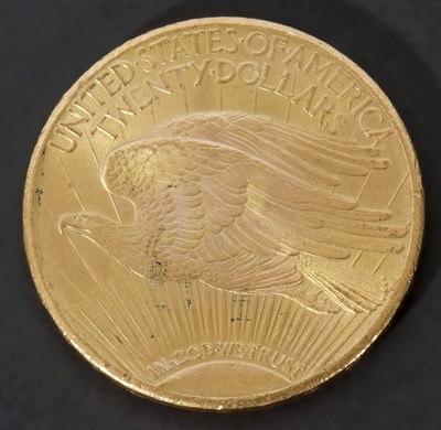 Lot 233 - USA $20 gold coin, dated 1927