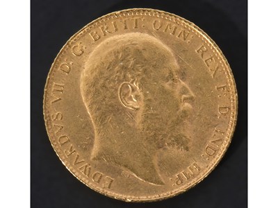 Lot 236 - Edward VII gold sovereign dated 1906