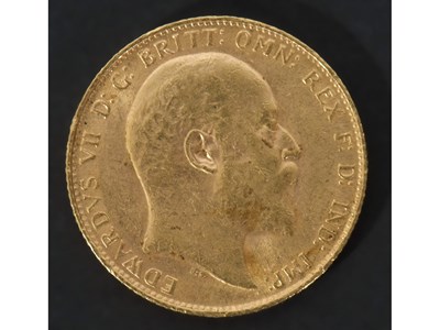 Lot 237 - Edward VII gold sovereign dated 1906