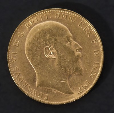 Lot 238 - Edward VII gold sovereign dated 1907