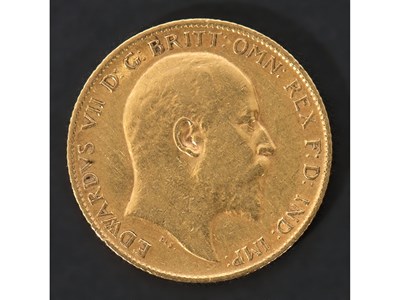 Lot 249 - Edward VII gold half sovereign dated 1906