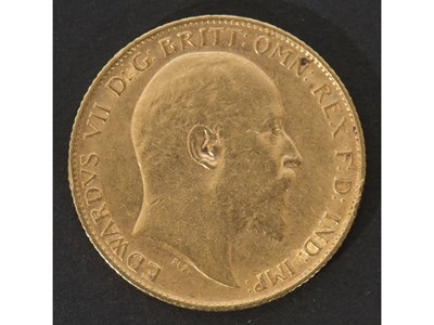 Lot 250 - Edward VII gold half sovereign dated 1906