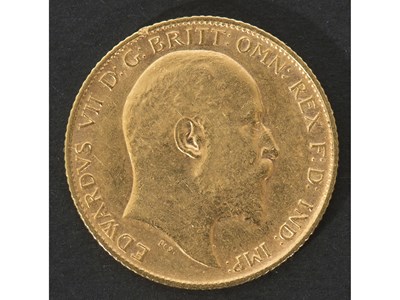 Lot 253 - Edward VII gold half sovereign dated 1907