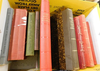 Lot 484 - Small box: foreign language titles