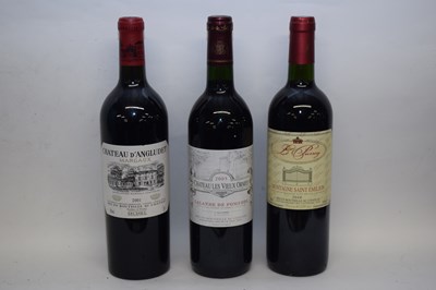 Lot 158 - Three bottles various Clarets, comprising one...