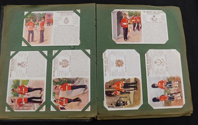 Lot 552 - Old postcard album containing 99 early period...
