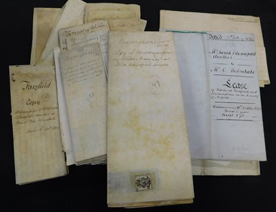 Lot 566 - Box: good quantity Norfolk interest, vellum...