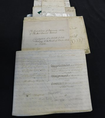 Lot 567 - Box: good quantity Norfolk interest, vellum...