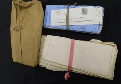 Lot 362 - Box: assorted letters, a good quantity late...