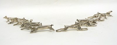 Lot 140 - Set of Metal Knife Rests