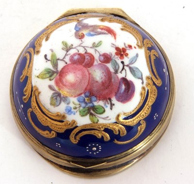 Lot 85 - Small 19th century porcelain and silver plate...