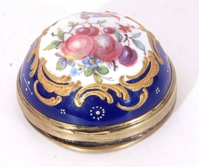 Lot 85 - Small 19th century porcelain and silver plate...