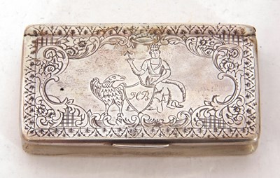 Lot 98 - Mixed Lot: small 19th century white metal...