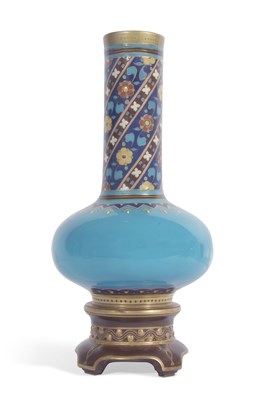 Lot 31 - A 19th century Minton Aesthetic Movement vase...