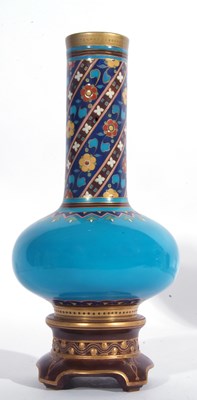Lot 31 - A 19th century Minton Aesthetic Movement vase...