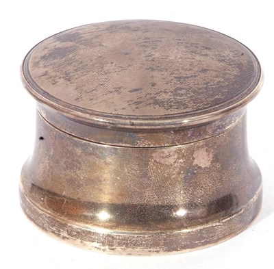 Lot 153 - Elizabeth II circular powder bowl and lid of...