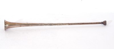 Lot 180 - Edward VII two-part Masters hunting horn of...