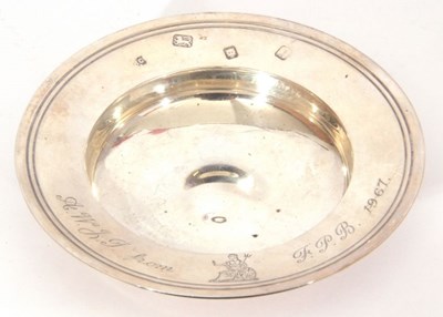 Lot 67 - Queen Elizabeth II ashtray formed as a...