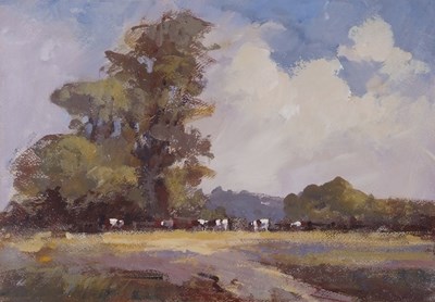 Lot 49 - Kevin B Thompson (British, b.1950 -), Cattle...