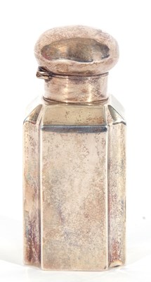 Lot 335 - Victorian silver encased scent bottle of...