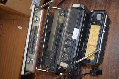 Lot 8 - MIXED LOT: 4 RADIOS TO INCLUDE: PYE FM/AM 1650...