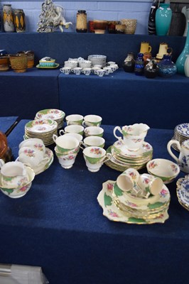 Lot 75 - Quantity of Paragon Rockingham pattern tea...