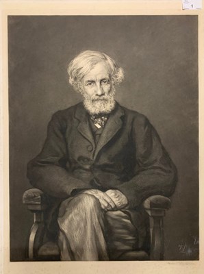 Lot 1 - Hubert Von Herkomer (1849-1914), Portrait of a...
