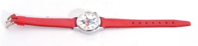Lot 245 - Swiss made 'Mickey Mouse' wrist watch,...