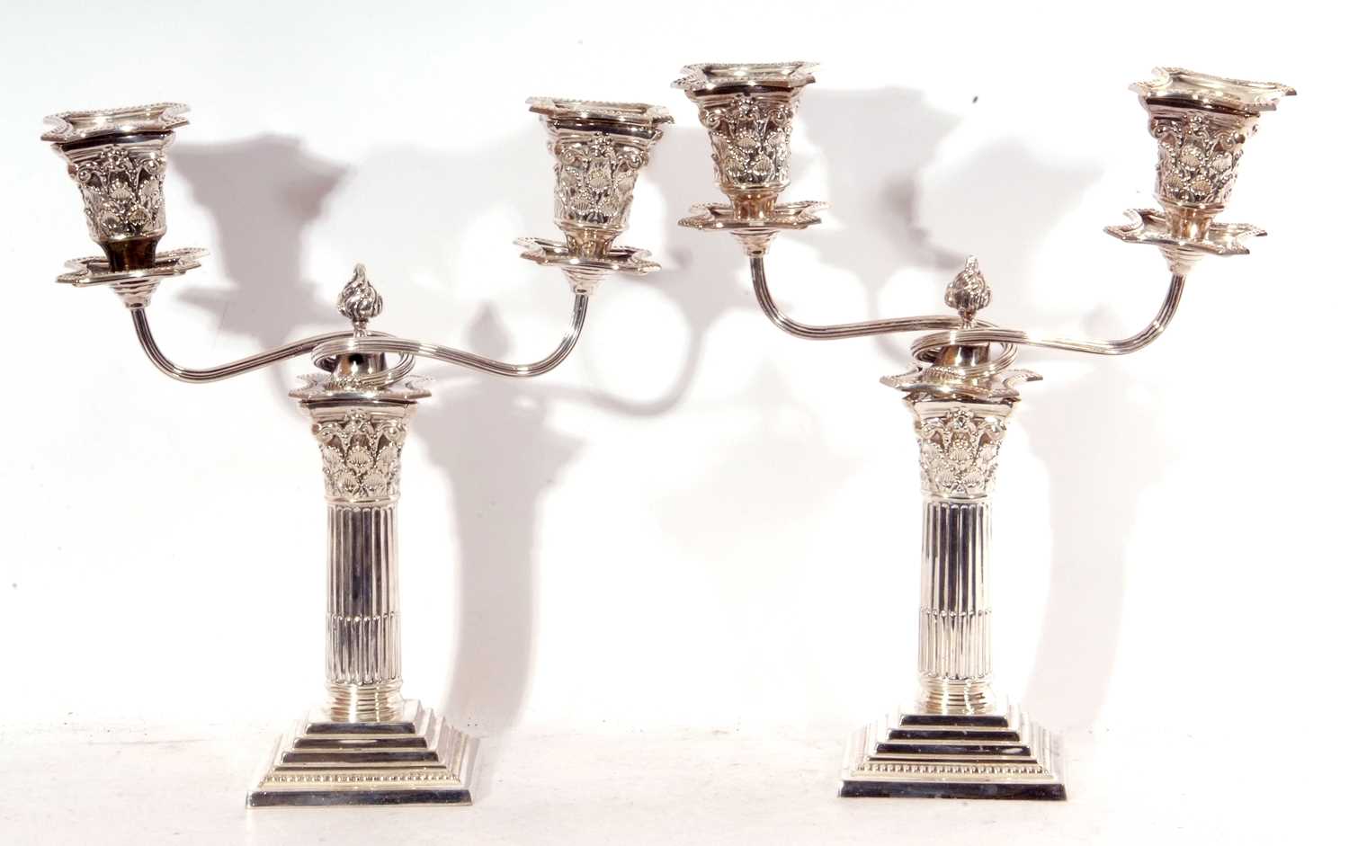 Lot 310 - Pair of 19th century Mappin & Webb silver...