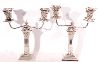 Lot 310 - Pair of 19th century Mappin & Webb silver...