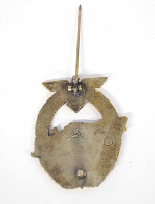 Lot 150 - Third Reich Second Type S-boat war badge, fast...