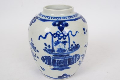 Lot 2 - Chinese Porcelain Jar Kangxi style