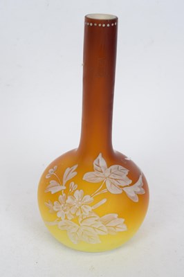Lot 46 - Webb Style Glass Vase