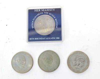 Lot 143 - Quantity of four Great Britain five shilling...