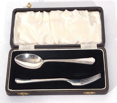 Lot 91 - Early 20th century cased presentation or...