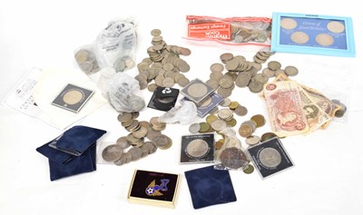 Lot 121 - Box of mixed European coinage, mainly...