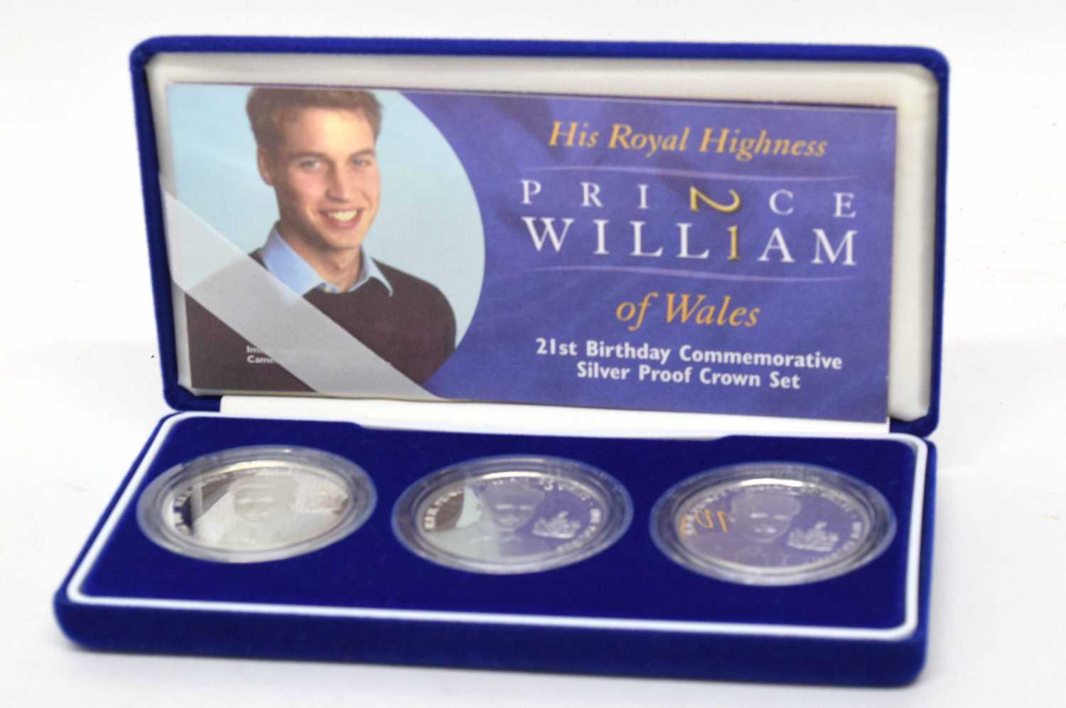 Lot 127 - Prince William 21st birthday commemorative...