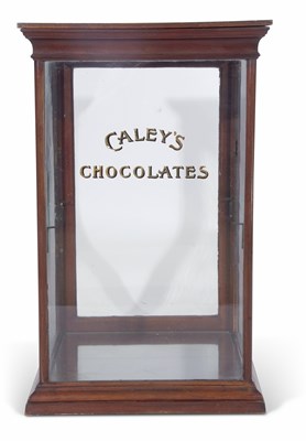 Lot 470 - CALEYS Chocolates Display Case