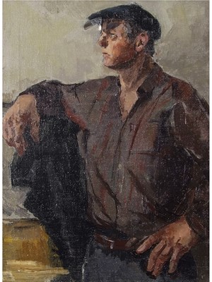 Lot 603 - Arseny Semenov (Russian 1911-1992), Portrait...