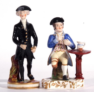 Lot 75 - An early19th century Derby figure of Dr....
