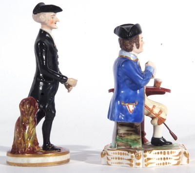 Lot 75 - An early19th century Derby figure of Dr....