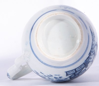 Lot 107 - Rare Lowestoft Porcelain Jug