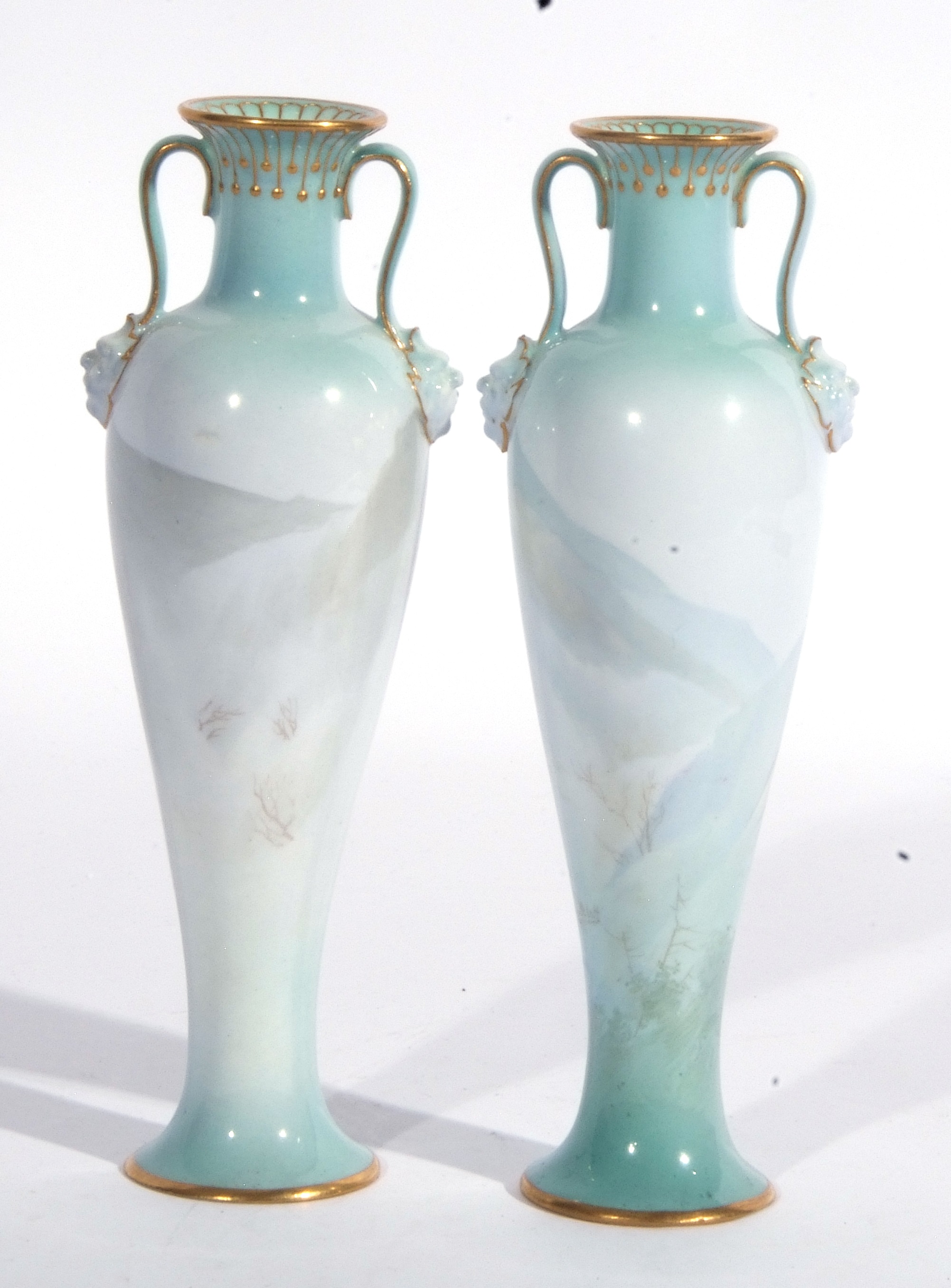 Lot 37 A pair of late 19th century Doulton Burslem