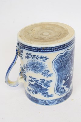 Lot 8 - Chinese Export Porcelain Tankard