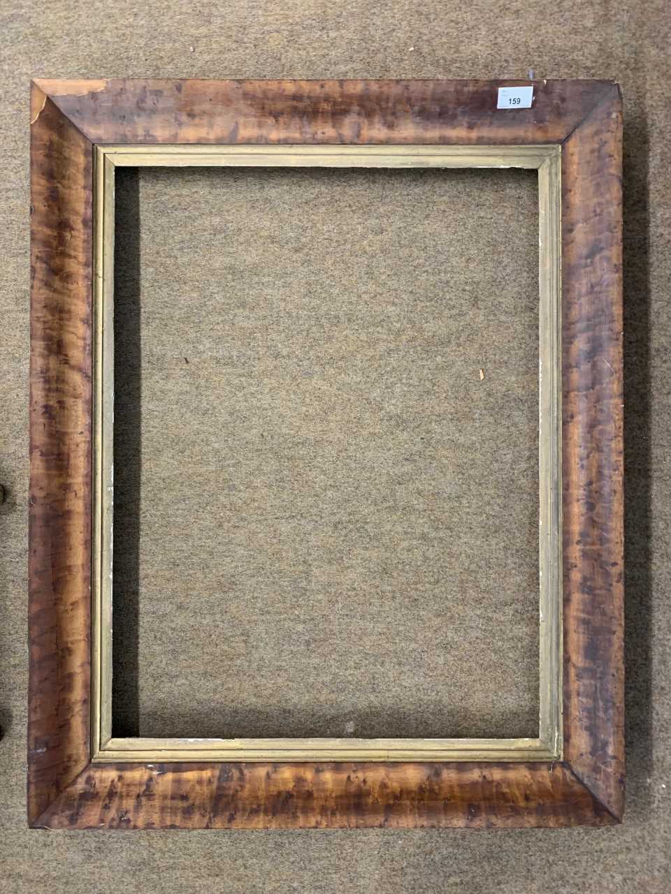 Lot 159 - Veneer frame, 33x26ins