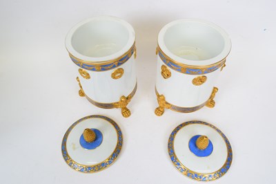 Lot 52 - Pair of early 20th century Berlin porcelain...