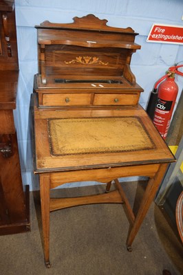 Lot 437 - Late 19th century ladies writing desk or...