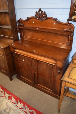 Lot 285 - Victorian mahogany chiffonier of typical form...